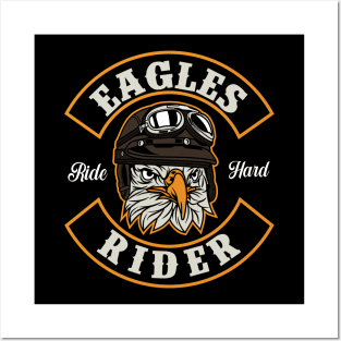 EAGLES RIDER Posters and Art